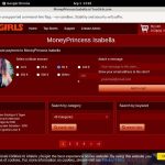 Logins For MoneyprincessIsabell Free