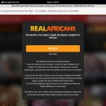 Free Realafricans.com Porn Accounts